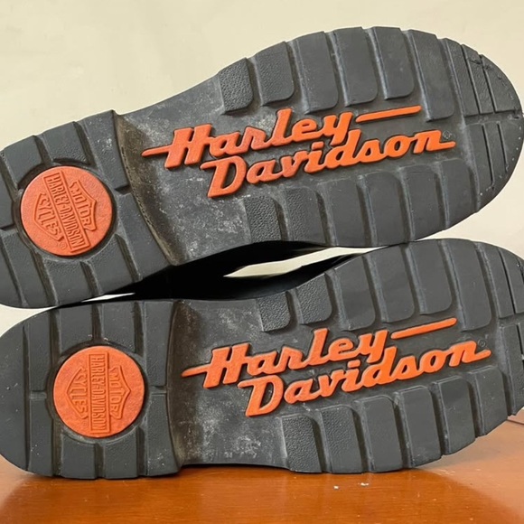 Harley Davidson Men’s Black Leather Motorcycle Riding Boot | US 12 - Picture 5 of 7